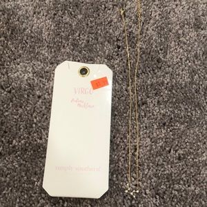 Simply southern Virgo zodiac necklace